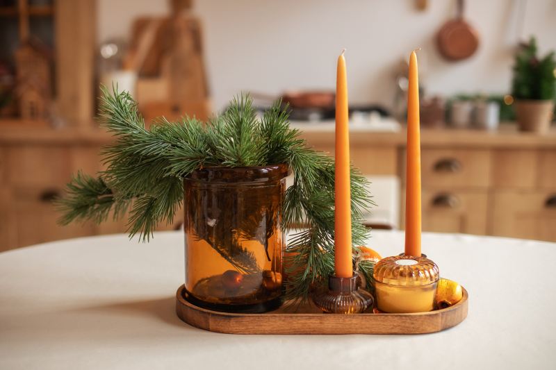 Pomysły na świąteczny stroik adwentowy do dekoracji stołu w domu